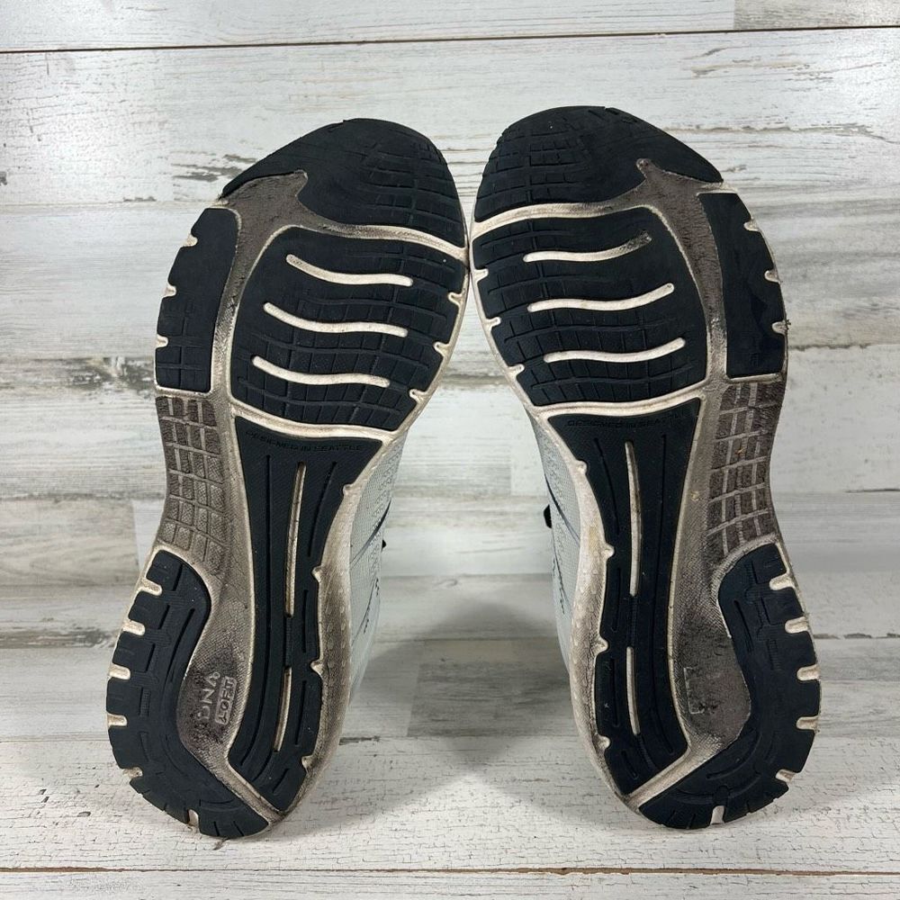 Brooks Womens Glycerin 19 Lace Up Running Athletic Sneakers Gray Size 12 - Picture 7 of 8